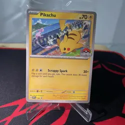 Pikachu S&V World Championship 2024 Promo Pokemon Card SVP 190 - Image 1