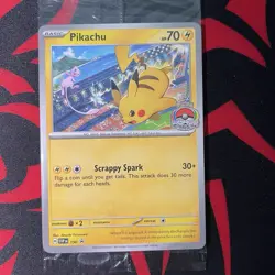 Pikachu S&V World Championship 2024 Promo Pokemon Card SVP 190 - Image 2