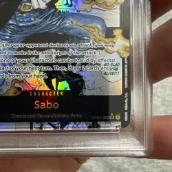 2024 Manga Sabo PRB01 OP04-083 Alt-Art PSA 10 GEM MINT - Image 4