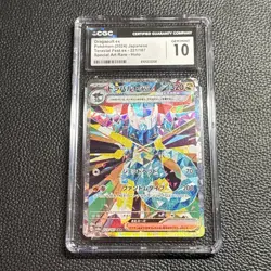 CGC 10 Dragapult ex 221/187 SAR Terastal Festival ex sv8a Pokemon Card RARE - Image 1