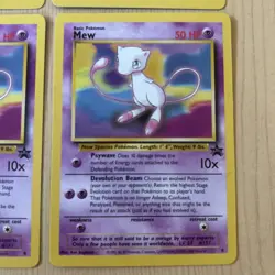 Original Pokemon Cards Mew 8 Black Star Promo x4 WOTC 1999/2000 TCG - Image 4