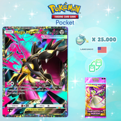 Pokemon TCG Pocket - Mega Mawile ex Full Art Card (English) - Image 1