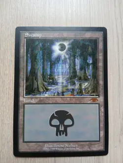 Magic MTG Swamp Guru Lands Edition VERY RARE [MINT] - Image 2