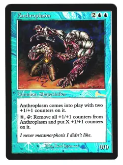 Magic The Gathering MTG - Urza's Legacy ULG 1999 - #25 Anthroplasm NM FOIL x1 - Image 1