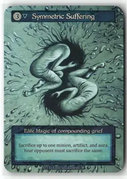 Symmetric Suffering Sorcery Contested Realm NM - Image 1