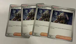 4x Boss's Orders Pokemon TCG Playset Various Sets NM - Image 1