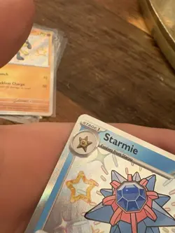 Pokemon TCG Starmie 119/091 S&V: Paldean Fates Shiny Holo Rare NM Condition - Image 2