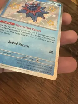 Pokemon TCG Starmie 119/091 S&V: Paldean Fates Shiny Holo Rare NM Condition - Image 5