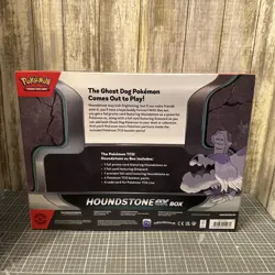 Pokemon TCG: Houndstone ex Collection Box - 4 Booster Packs NEW Sealed - Image 2