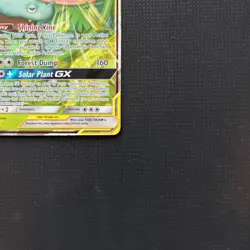 Pokemon Venusaur & Snivy Tag Team GX Sun & Moon Cosmic Eclipse 1/236 Holo NM/M - Image 2
