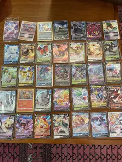 Pokemon TCG 115 official card lot 3x ultra rare |V VSTAR VMAX EX GX| 20x holo - Image 1
