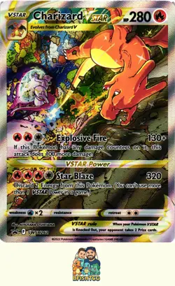 Charizard VSTAR #SWSH262 SWSH: Sword & Shield Promo Cards Near Mint or Better - Image 1