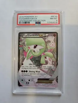 2016 POKEMON XY GENERATIONS RADIANT COLLECTION #RC30 FULL ART/GARDEVOIR EX PSA 8 - Image 1