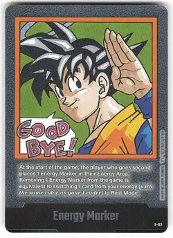 Energy Marker E-83 Silver Fusion World Dragon Ball Super Card - Image 1