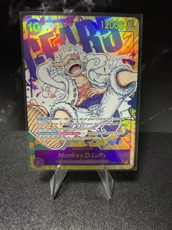 One Piece TCG | OP05-119 | Monkey.D.Luffy | Gear 5 | Parallel | SEC | Bandai NM - Image 1