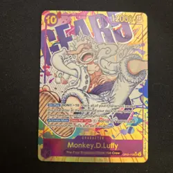 One Piece TCG | OP05-119 | Monkey.D.Luffy | Gear 5 | Parallel | SEC | Bandai NM - Image 1