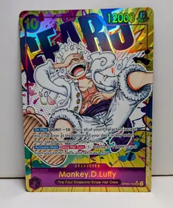 One Piece TCG | OP05-119 | Monkey.D.Luffy | Gear 5 | Parallel | SEC | Bandai NM - Image 1