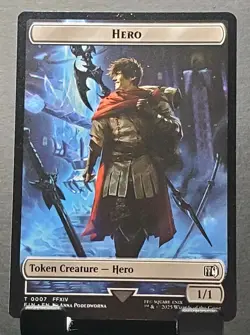 MTG 0013/0007 HORROR/HERO Token Creature FIN Final Fantasy⚔NM/MT - Image 2