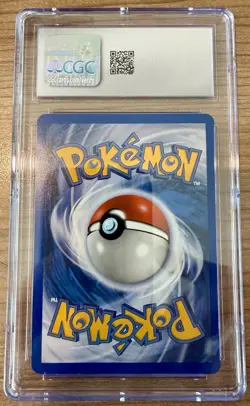 Pokemon TCG Grass Energy 104 Professor Program 2004-05 Stamp CGC MINT 9 - Image 2