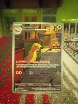 Gumshoos Illustration Rare Mega Evolutions 153/132 Pokemon !!MINT!! Pack Fresh - Image 1