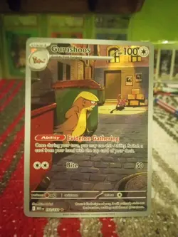 Gumshoos Illustration Rare Mega Evolutions 153/132 Pokemon !!MINT!! Pack Fresh - Image 2