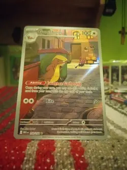 Gumshoos Illustration Rare Mega Evolutions 153/132 Pokemon !!MINT!! Pack Fresh - Image 3