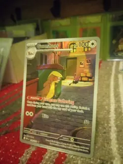 Gumshoos Illustration Rare Mega Evolutions 153/132 Pokemon !!MINT!! Pack Fresh - Image 4