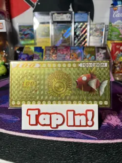 Magikarp 100 Gold Tarot Long Stub Box Hit! Eif Origin 4.0 Non-TCG Pokemon - Image 1