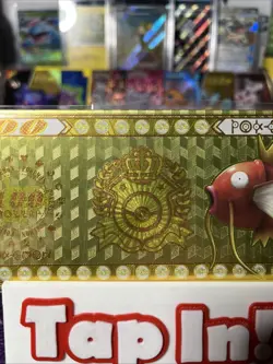 Magikarp 100 Gold Tarot Long Stub Box Hit! Eif Origin 4.0 Non-TCG Pokemon - Image 4