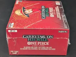 One Piece OP-13 TCG Carrying On His Will Booster Box English SEALED - Image 4