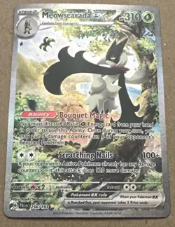 Meowscarada ex 256/193 Pokemon Paldea Evolved Special Illustration Rare NM/Mint - Image 1