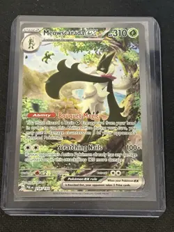 Pokemon TCG - Meowscarada ex Paldea Evolved 256/193 Special Illustration Rare - Image 1