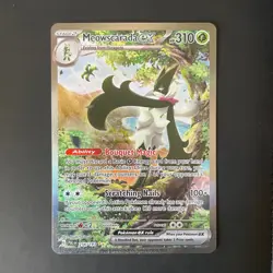Meowscarada ex 256/193 Special Illustration Rare Paldea Evolved Pokemon NM - Image 1