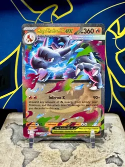 Mega Charizard X EX 013/094 Phantasmal Flames English Pokemon Pack Fresh - Image 1
