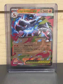 Mega Charizard X EX 013/094 Phantasmal Flames Pokemon Card Pack Fresh - Image 1