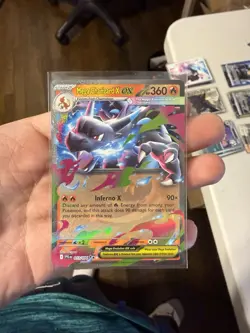 Mega Charizard X EX English 013/094 Phantasmal Flames Pokemon TCG Pack Fresh NM - Image 1