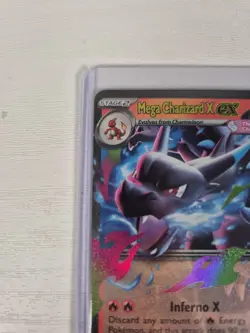 Mega Charizard X EX English 013/094 Phantasmal Flames Pokemon TCG Pack Fresh NM - Image 2
