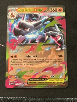 Pokemon TCG Mega Charizard X Ex Phantasmal Flames 013/094 Near Mint Pack Fresh - Image 1