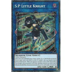 Yu-Gi-Oh S:P Little Knight MP25-EN047 Starlight Rare 1st Edition - Image 1