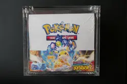 Pokemon TCG Factory Sealed Surging Sparks Booster Box - 36 Packs + Acrylic Case - Image 1