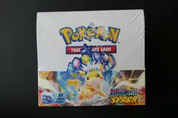 Pokemon TCG Factory Sealed Surging Sparks Booster Box - 36 Packs + Acrylic Case - Image 3
