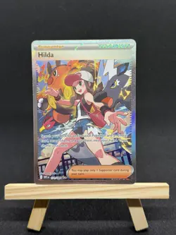 Hilda 171/086 Special Illustration Rare White Flare Pokemon Card - NEAR MINT - Image 1