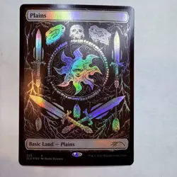 SLD Plains (Crushing Brutality) Secret Lair Drop Foil MTG NM - Image 1