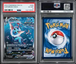 Vaporeon VMAX Pokemon Simplified Chinese 006/009 PSA 6 Graded Pokemon Card - Image 2