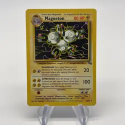 Magneton 26/64 - Rare - Vintage WotC 1999 Fossil Set Authentic Pokemon Card - Image 1