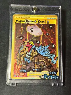 Entei v GG36/GG70 Hand Draw DIY Trainer Card🌋 - Image 1