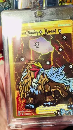 Entei v GG36/GG70 Hand Draw DIY Trainer Card🌋 - Image 2