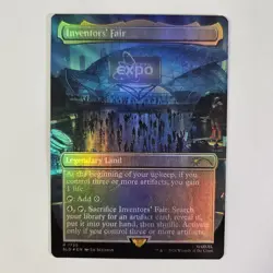 Foil Inventors' Fair Secret Lair Marvel Iron Man Artifact Commander SLD MTG NM - Image 1