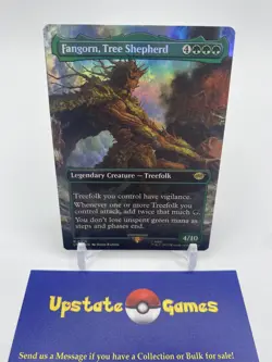 Fangorn, Tree Shepherd - MTG Lord of the Rings Borderless Foil NM Rare - Image 1