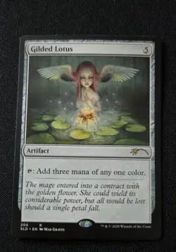 MTG - Gilded Lotus - Secret Lair Drop - Near Mint Rare - SLD #205 Non Foil - Image 1